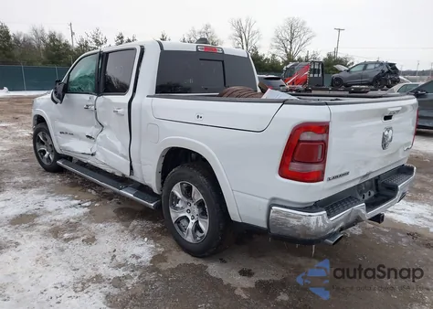 2019 Ram 1500 Laramie 4X4 5'7 Box z USA, uszkodzony, nr VIN 1C6SRFJT2KN864622